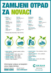 Letak - zamijeni otpad za novac